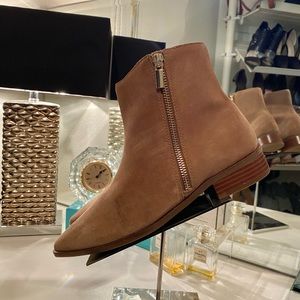 Sole Society suede leather ankle boots.